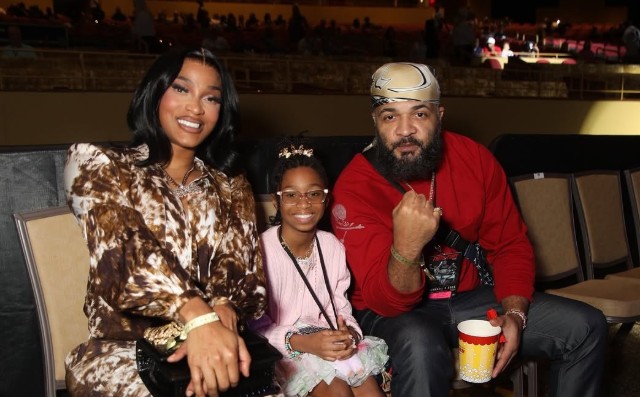 JOSELINE HERNANDEZ ENJOYS FAMILY NIGHT OUT WITH BALISTIC BEATS AND DAUGHTER BONNIE BELLA