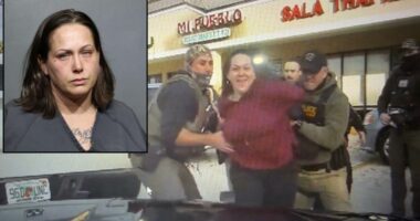 Jacksonville woman arrested after allegedly punching trooper during ICE confrontation, Florida AG says