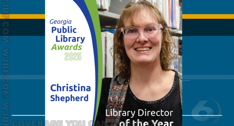 Jefferson County Library System Director Christina Shepherd receives state recognition