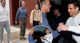 John Harbaugh, Joe Schoen show off burgeoning Giants bromance