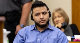 FILE - Jose Ibarra appears at his trial at the Athens-Clarke County Superior Court, on Nov. 19, 2024, in Athens, Ga. (Arvin Temkar/Atlanta Journal-Constitution via AP, Pool)