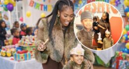 KASH DOLL CELEBRATES SON KASHTON’S BIRTHDAY WITH TRAIN-THEMED PARTY