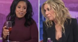 Kathie Lee Gifford reacts to Sheinelle Jones crying on the first episode of 'Today With Jenna & Sheinelle': "You're a pretty crier… Let's drink"