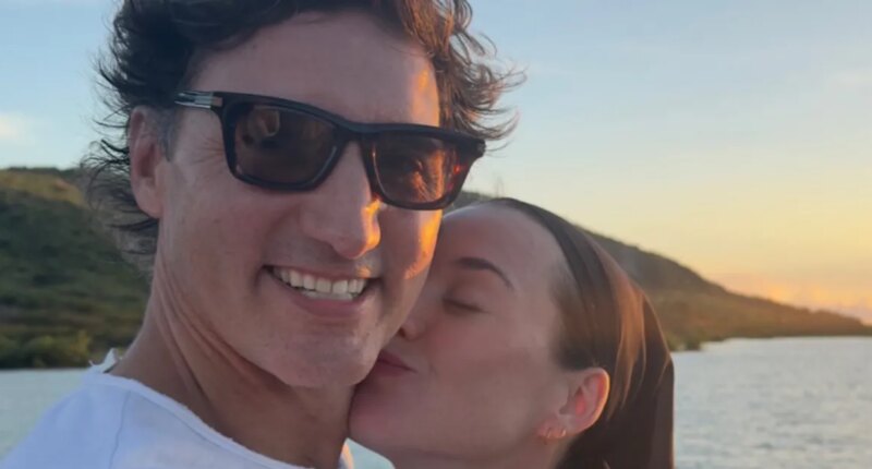 Katy Perry Snuggles Up to Justin Trudeau in New Holiday Photo Dump