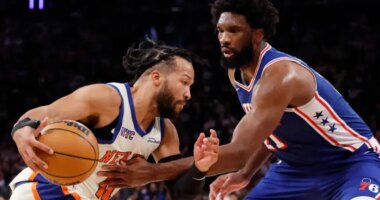 Knicks nemesis Joel Embiid gets last laugh in MSG return