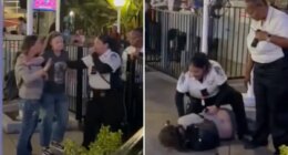 Knott’s Berry Farm guard bloodied in viral brawl over line cutting