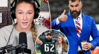 Kylie Kelce drools over husband Jason Kelce’s new polished look