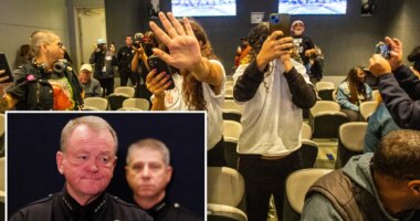 LAPD chief slams ‘vile’ mob that shut down police commission — says they're silencing the public