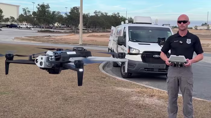 Lady Lake police drone pilot shows process to quickly find man with dementia