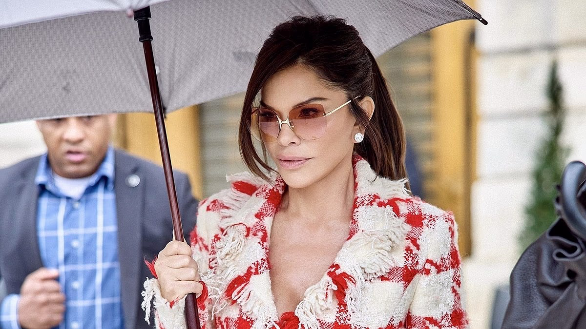 Lauren Sanchez, 56, looks chic as she steps out in Paris