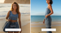 Many promotional images on the Jeanswest website appear to be AI generated.