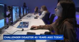 Lemont students honor legacy of astronauts killed in space shuttle disaster at Challenger Learning Center in Hammond