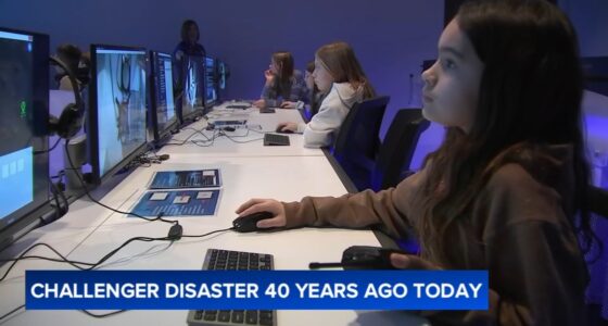 Lemont students honor legacy of astronauts killed in space shuttle disaster at Challenger Learning Center in Hammond