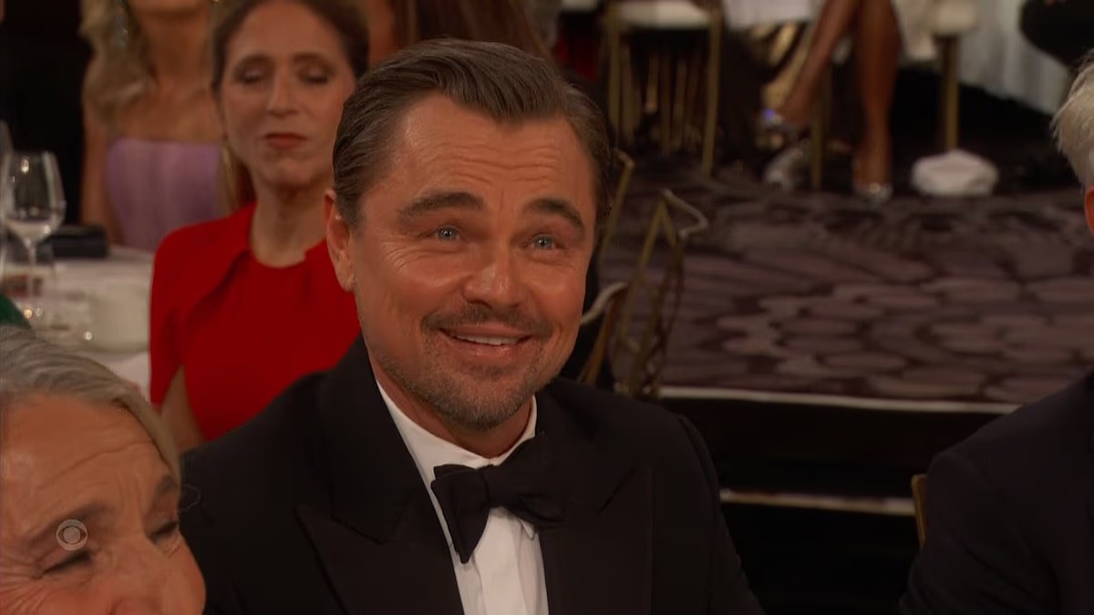 Leonardo DiCaprio's Golden Globes exchange is decoded by lip reader