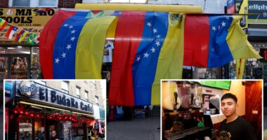 Locals in 'Little Caracas,' Queens, celebrate Maduro's ouster