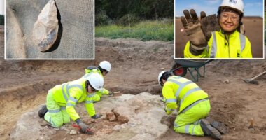 Long-lost ancient village with mysterious past unearthed amid wind farm dig