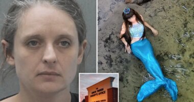 Louisiana mermaid Erin Elizabeth Sutton arrested for trying to skinny dip