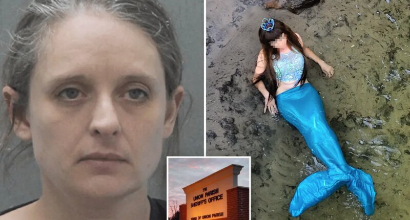 Louisiana mermaid Erin Elizabeth Sutton arrested for trying to skinny dip