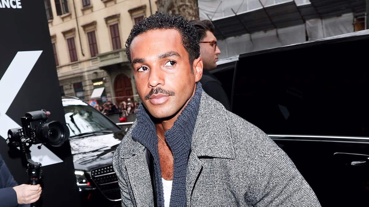 Lucien Laviscount and Lennon Gallagher cut trendy figures during MFW