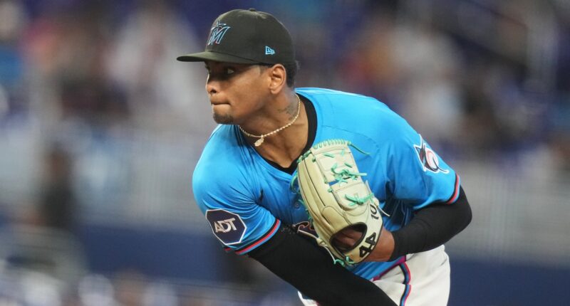 MLB news: Chicago Cubs acquire right-handed pitcher Edward Cabrera in trade with Miami Marlins, sources say