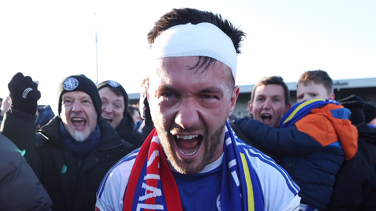 Macclesfield's minnows are off on a jolly to Ibiza after knocking out the holders in biggest upset in FA Cup history: IAN GALLAGHER