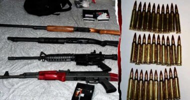 Man who allegedly threatened to shoot ICE agents had rifles, body armor and ammo cache, feds say