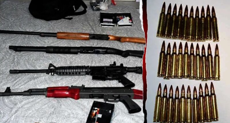 Man who allegedly threatened to shoot ICE agents had rifles, body armor and ammo cache, feds say