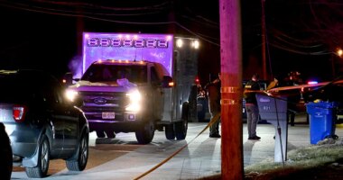 Man with machete shot and killed by police, who then find 3 more dead inside home: officials