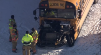 Manhattan, IL crash today: Students on school bus OK after deadly crash on Manhattan-Monee Road near School House, Scheer
