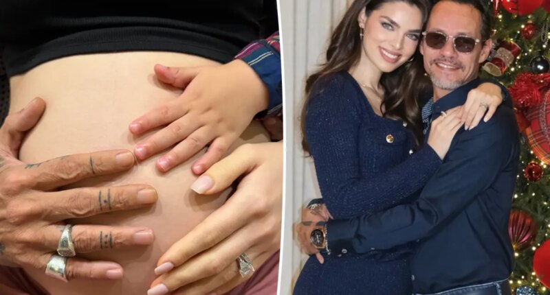 Marc Anthony is expecting baby No. 8, his second with pregnant wife Nadia Ferreira