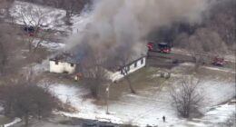 Massive Ford Heights fire destroys True Light Temple of Praise on Drexel Avenue; workers inside escape safely: Cook County sheriff