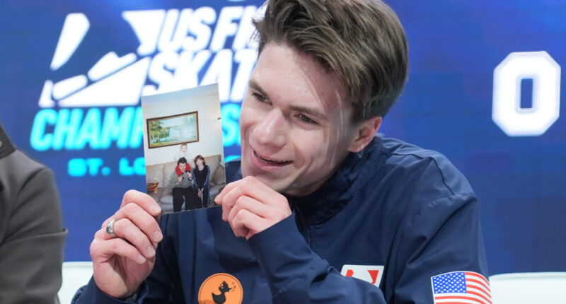 Maxim Naumov makes US Olympic figure skating team 1 year after parents' tragic death in DC plane crash
