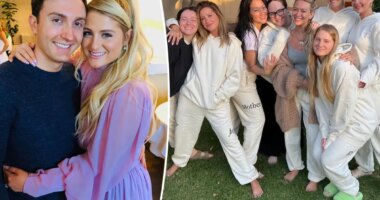 Meghan Trainor’s husband sounds off on alleged Ashley Tisdale fallout, ‘toxic’ mom group drama