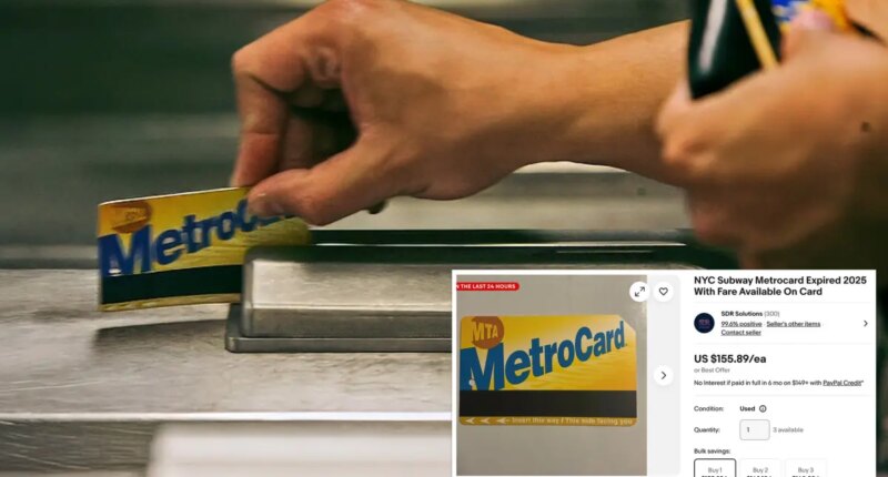 MetroCards being hawked for up to $3,500 on reseller markets