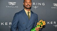 Michael B. Jordan wins Icon Award at Palm Springs Film Awards, reveals ‘Sinners’ props he took home