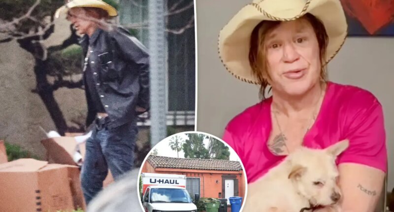 Mickey Rourke denies any involvement with ‘humiliating’ $100K GoFundMe as he faces eviction