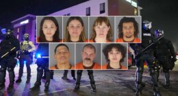 Minn anti-Border Patrol riot backfires as agitators allegedly hurl objects at cops, arrests expose rap sheets