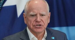 Minnesota Gov. Walz says President Trump agreed to consider reducing federal agents in the state