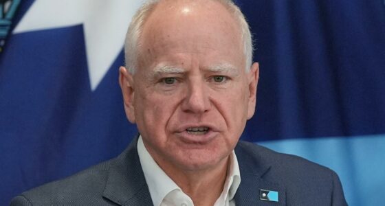 Minnesota Gov. Walz says President Trump agreed to consider reducing federal agents in the state