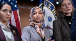 Minnesota congresswoman Ilhan Omar sprayed with unknown substance during town hall