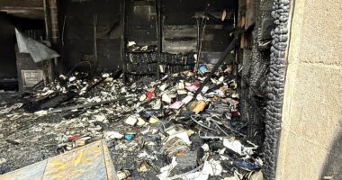 Mississippi synagogue arson suspect's dad turns him in after laughing confession, FBI says