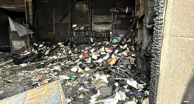 Mississippi synagogue arson suspect's dad turns him in after laughing confession, FBI says