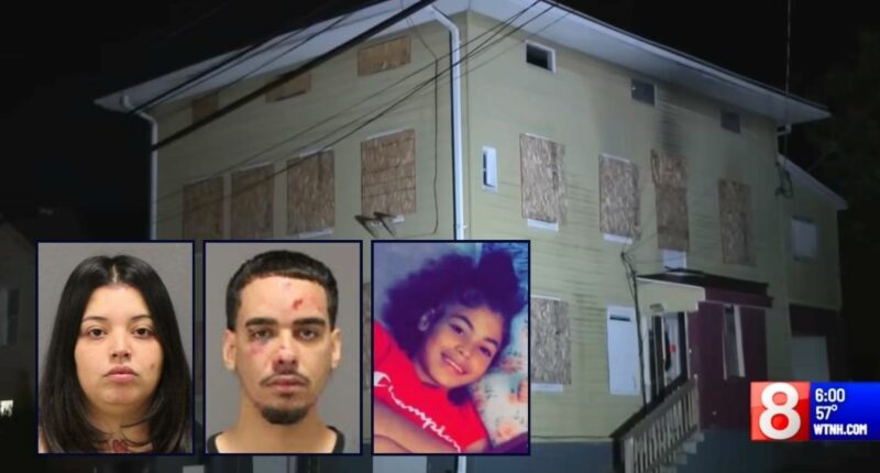 Mom had 22-year-old impersonate her murdered 11-year-old to fool DCF after killing the homeschooled child and stowing body away in 'tote' with help from boyfriend, DA says