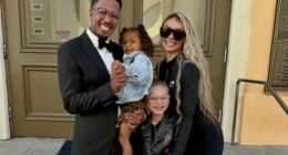 NICK CANNON GETS SPECIAL VISIT FROM DAUGHTER WITH ALYSSA SCOTT ON THE MASKED SINGER SET