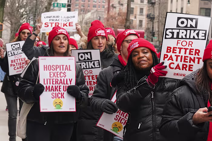 NYC nurses on strike set to resume negotiations with hospitals on 4th day of walkout