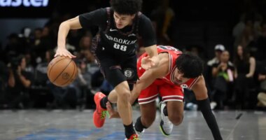 Nets' Nolan Traore gets nod down the stretch over Egor Demin