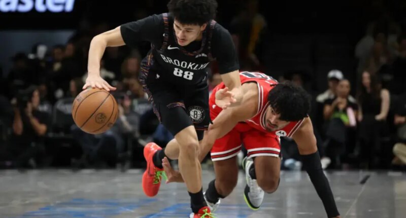 Nets' Nolan Traore gets nod down the stretch over Egor Demin