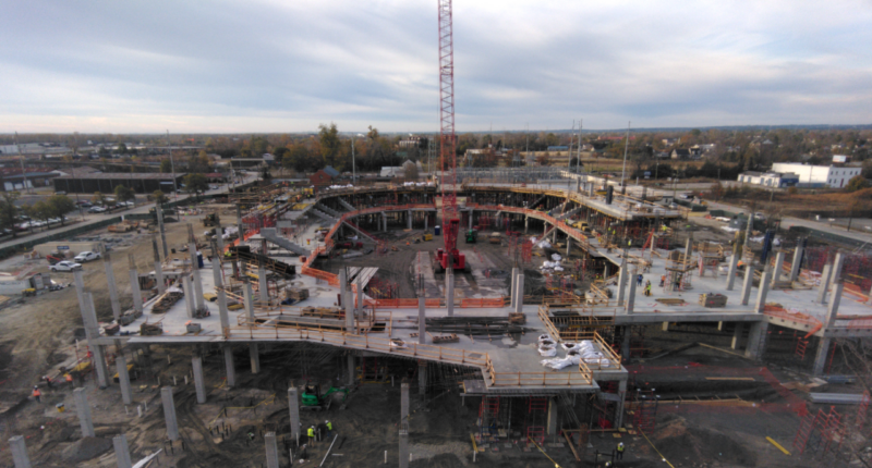 New Augusta Arena continues taking shape, Coliseum Authority pushing to open May 2027