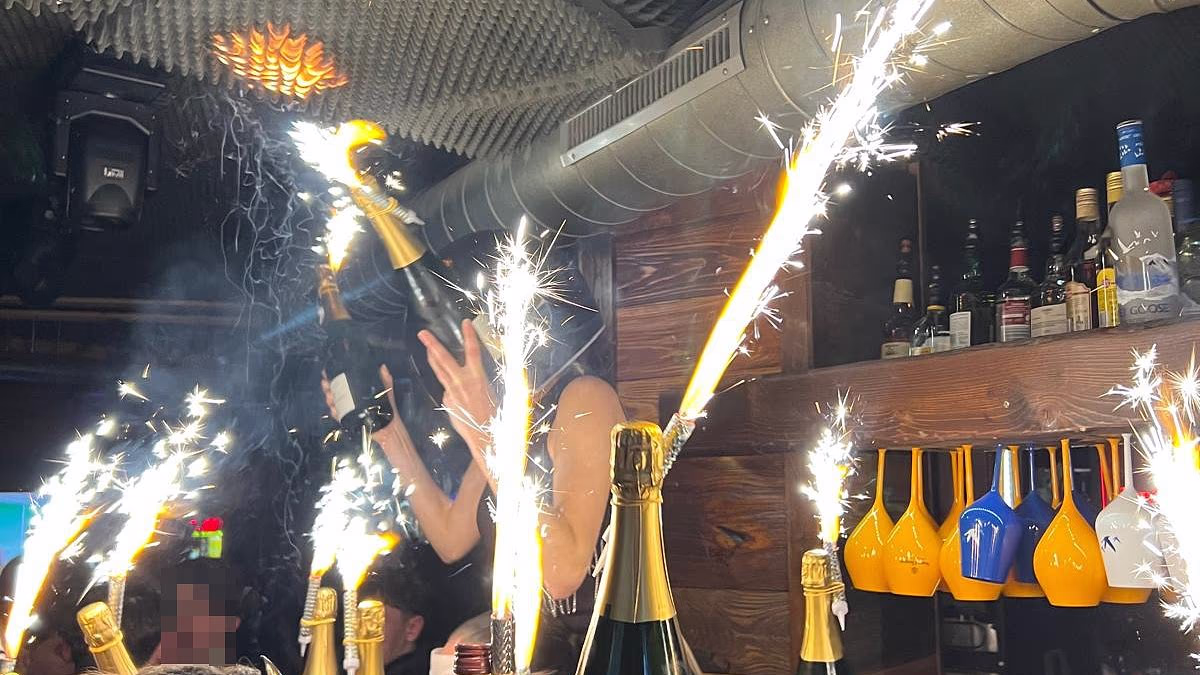 New footage shows fire spread across Swiss nightclub ceiling