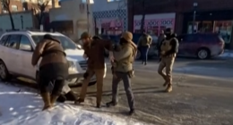 Alex Pretti tried to help a woman who was pushed to the ground by ICE agents.